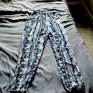 Small blue elephant pants